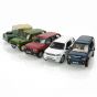 Land Rover Classic 5 Piece Set 1:76 Scale Model