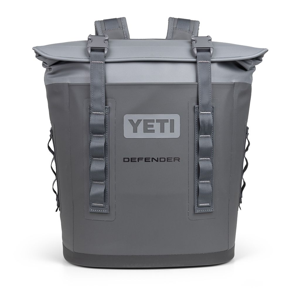 Grey Defender x YETI Hopper Soft Backpack Cooler With Wordmarks - Image 1 of 11
