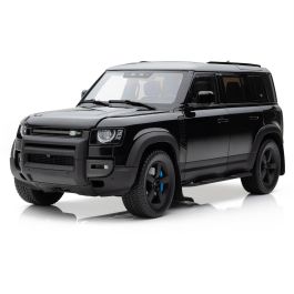 Land Rover | Defender 110 V8 Scale Model 1:18 Santorini Black
