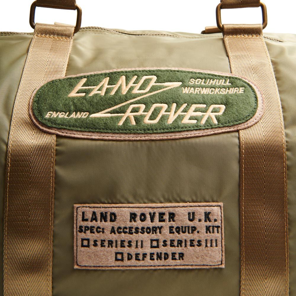 land rover duffel bag