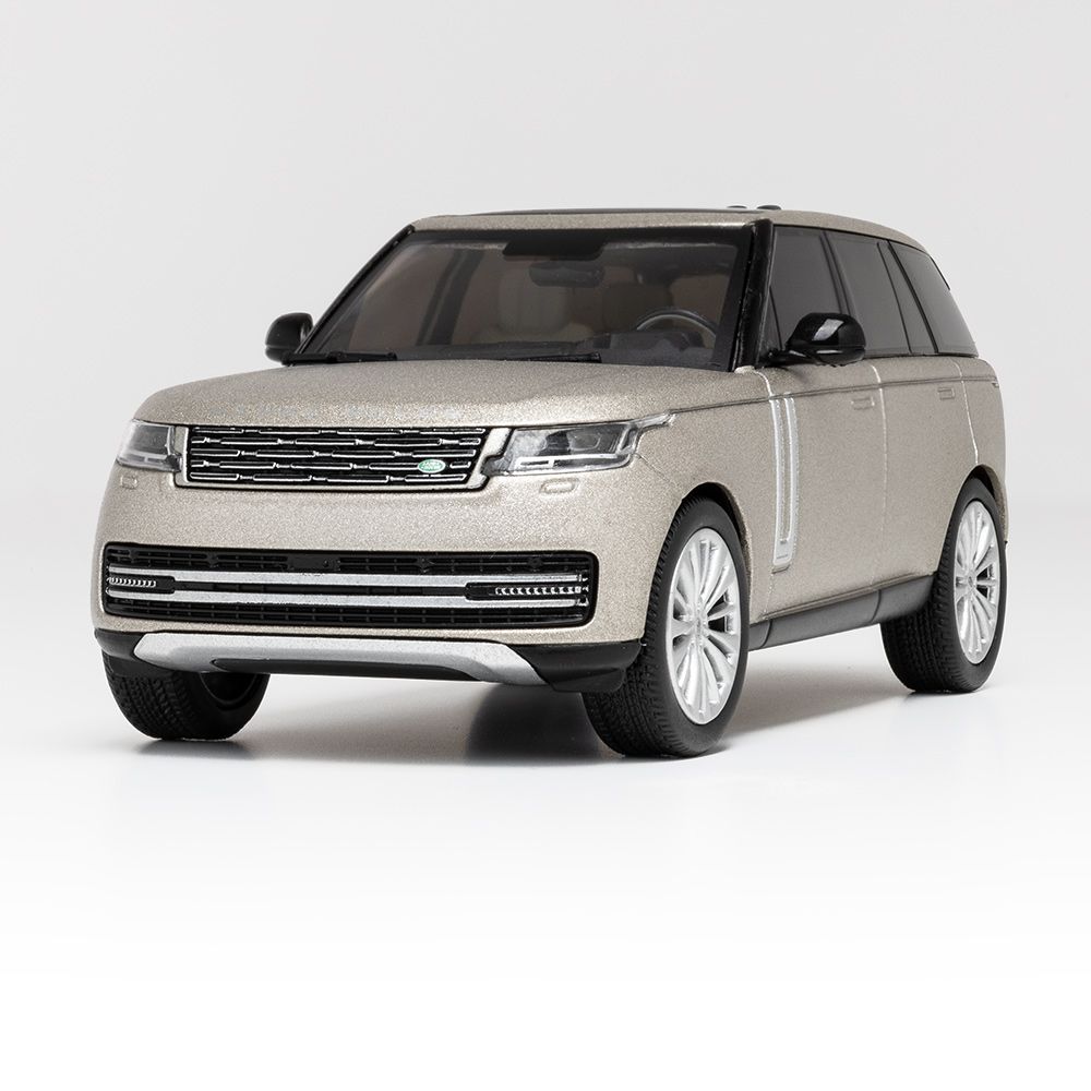 Maroon Rover Land Rover | Range Rover 1:43 Scale Model - Sunset Gold