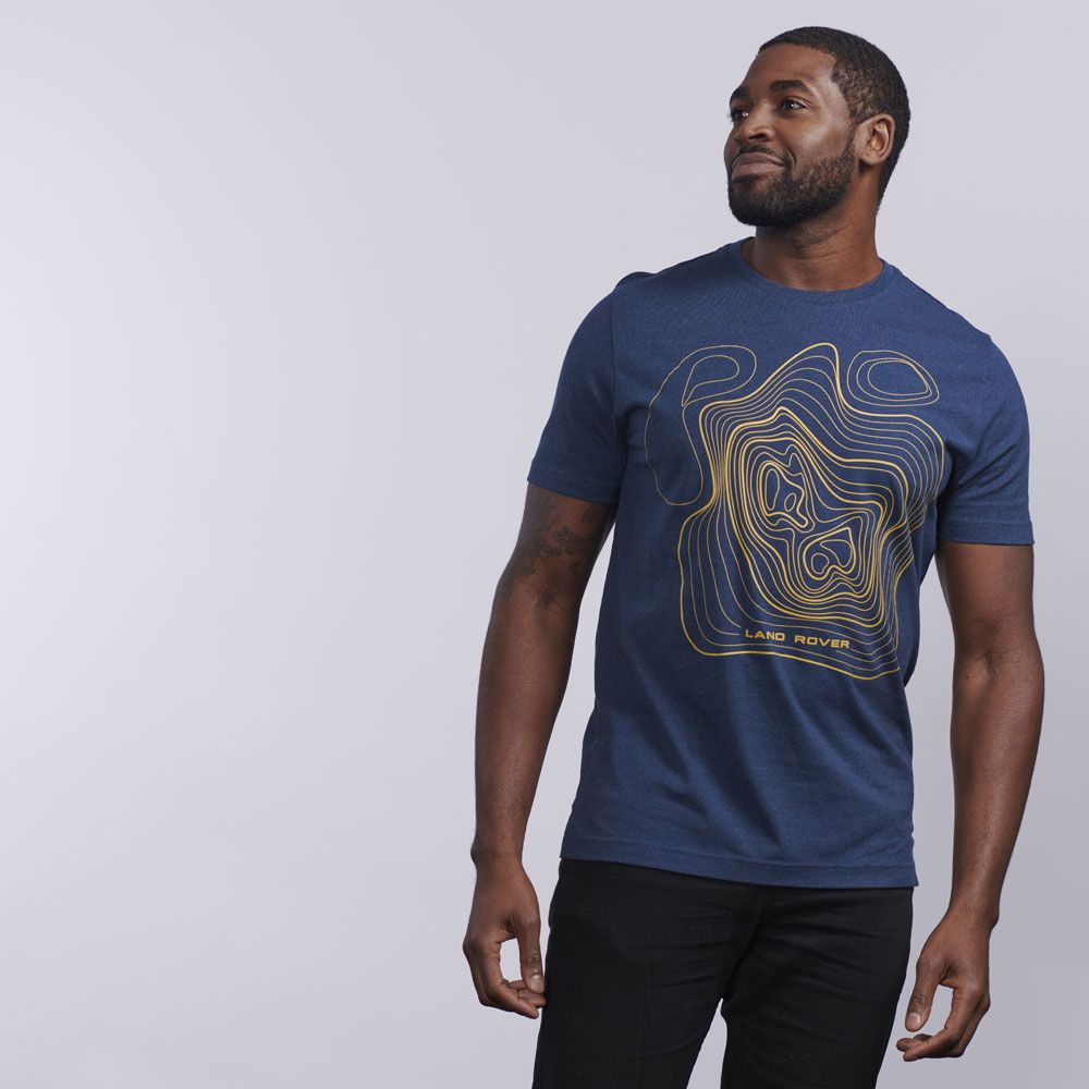 Men's Relief Map T-Shirt